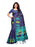 Navy Blue, Turquoise Color Art Silk Saree only in Bigswipe