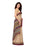 Beige, Multi Color Crepe Saree only in Bigswipe