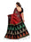 Maroon, Black Color Tussar Silk (Art Silk) Saree only in Bigswipe