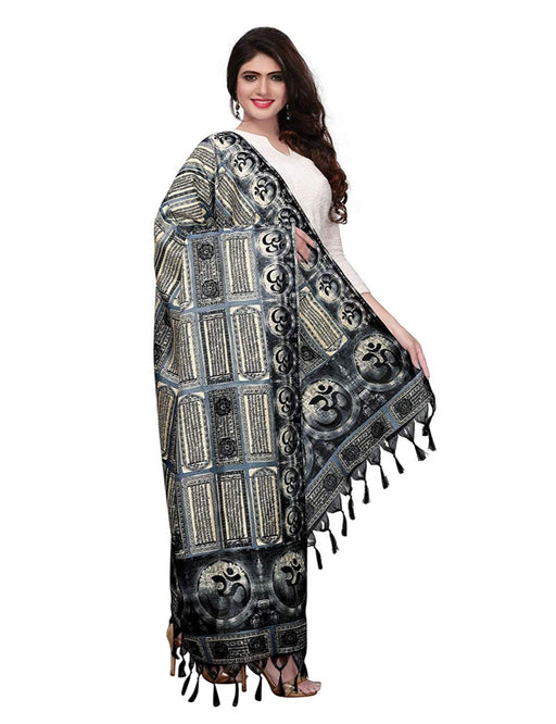 Grey, Multi Color Bhagalpuri Dupatta only in Bigswipe