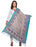 Cream, Blue Color Bhagalpuri Dupatta only in Bigswipe