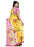 Printed Faux Georgette Pink Color Saree only in Bigswipe