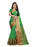 Green Color Printed Cotton Silk Saree With Blouse only in Bigswipe