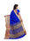 Blue Color Weaving Cotton Silk Saree With Blouse only in Bigswipe