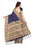 Blue Color Printed Khadi Silk Jhalor Saree With Blouse only in Bigswipe