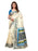 Off White, Beige Color Khadi Silk (Art Silk) Saree only in Bigswipe