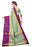 Green, Magenta Color Poly Silk Saree only in Bigswipe