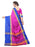 Pink, Blue Color Poly Silk Saree only in Bigswipe