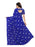 Blue, White Color Georgette Saree only in Bigswipe