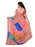 Pink, Blue, Multi Color Chiffon Saree only in Bigswipe