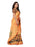 Orange, Multi Color Chiffon Saree only in Bigswipe