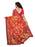 Red, Multi Color Georgette Saree