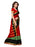 Red, Black, Green Color Poly Silk Saree