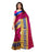 Pink, Golden Color Poly Silk Saree only in Bigswipe