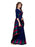 Navy Blue, Multi Color Kashmiri Silk (Art Silk) Saree only in Bigswipe