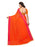 Orange, Pink Color Chiffon Saree only in Bigswipe