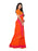 Orange, Pink Color Chiffon Saree only in Bigswipe