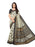 Off White, Black Color Bhagalpuri Silk Saree only in Bigswipe