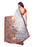 Off White, Orange Color Georgette Saree only in Bigswipe