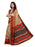 Beige, Brown, Multi Color Chiffon Saree only in Bigswipe