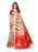 Beige, Red, Multi Color Art Silk Saree only in Bigswipe