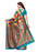 Blue, Multi Color Poly Silk Saree only in Bigswipe