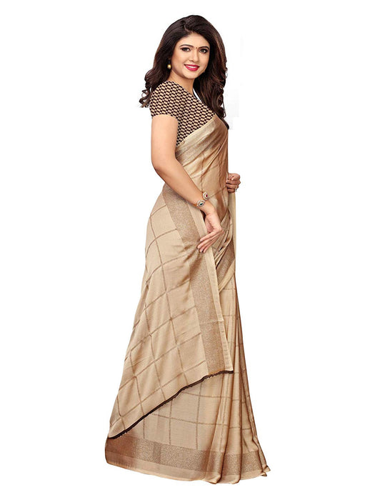 Brown Color Shimmer Saree only in Bigswipe