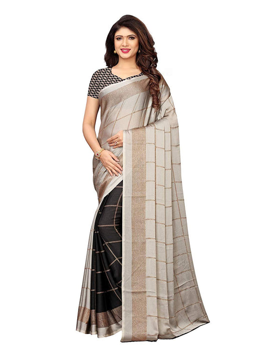 Black Color Shimmer Saree only in Bigswipe