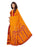 Yellow, Maroon Color Crepe Saree