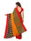 Orange, Navyblue, Multi Color Georgette Saree only in Bigswipe