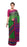 Lime Green Color Printed Georgette Saree With Blouse only in Bigswipe