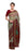 Off White &amp; Maroon Color Printed Georgette Saree With Blouse only in Bigswipe