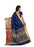 Navy Blue Color Weaving Cotton Silk Saree With Blouse only in Bigswipe