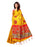 Yellow, Maroon Color Art Silk Saree