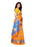 Orange, Blue Color Art Silk Saree only in Bigswipe