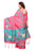 Pink, Turquoise Color Art Silk Saree only in Bigswipe