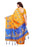 Orange, Blue Color Art Silk Saree only in Bigswipe