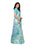 Blue, Multi Color Leno (Cotton Silk) Saree only in Bigswipe