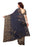 Beige, Black Color Shimmer (Chiffon) Saree only in Bigswipe