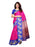 Pink, Multi Color Art Silk Saree only in Bigswipe