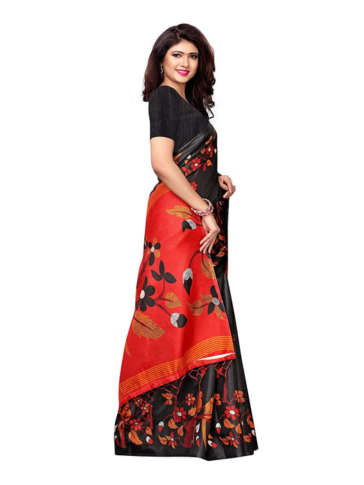 Black, Maroon Color Art Silk Saree only in Bigswipe