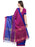 Magenta, Blue Color Poly Silk Saree only in Bigswipe