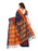 Navy Blue, Orange Color Poly Silk Saree only in Bigswipe