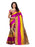 Beige, Pink, Yellow Color Poly Silk Saree only in Bigswipe