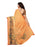 Orange, Multi Color Chiffon Saree only in Bigswipe