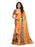 Orange, Multi Color Chiffon Saree only in Bigswipe