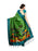 Green, Turquoise Color Poly Silk Saree only in Bigswipe