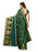 Green Color Chanderi Silk Saree only in Bigswipe