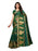 Green Color Chanderi Silk Saree only in Bigswipe