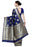 Navy Blue Color Poly Silk Saree only in Bigswipe